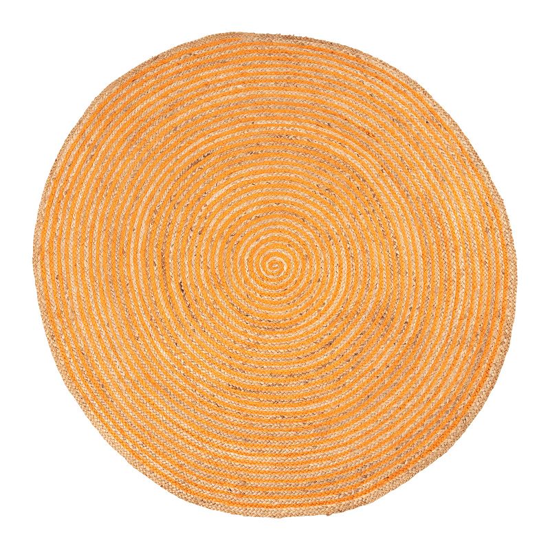 Superior Braided Jute Round Area Rug