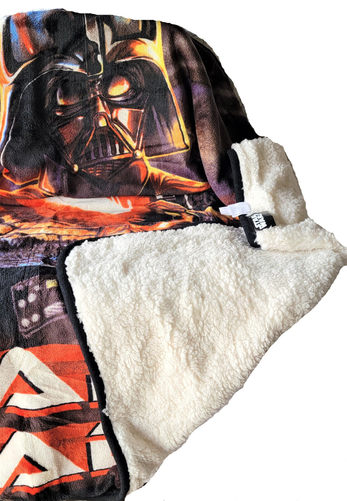 Fleece plush throw blanket super soft for kids toddlers teen girl's boy's baby Saber of dark Star Wars 40