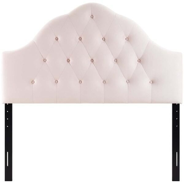 Sovereign Full Diamond Tufted Performance Velvet Headboard - - 28494738