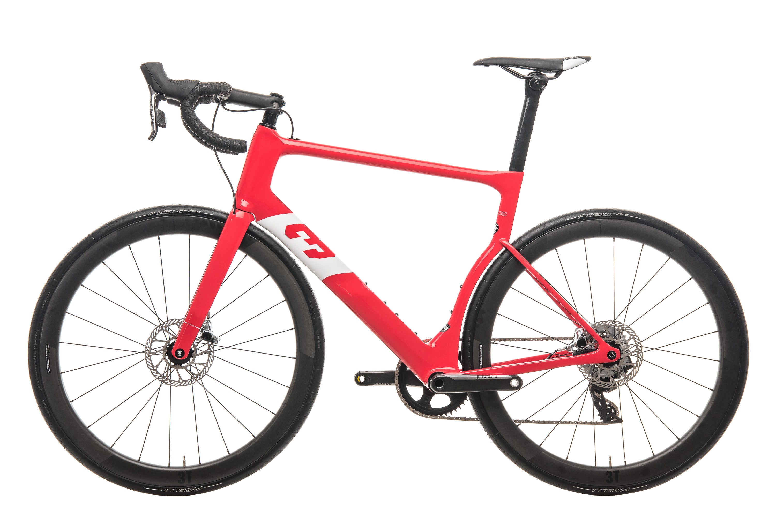 3T Strada Team Red AXS eTap Road Bike - 2020, X-Large