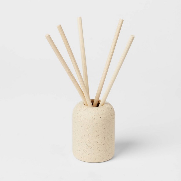 Matte Textured 100ml Ceramic Diffuser Ivory citron And Sands