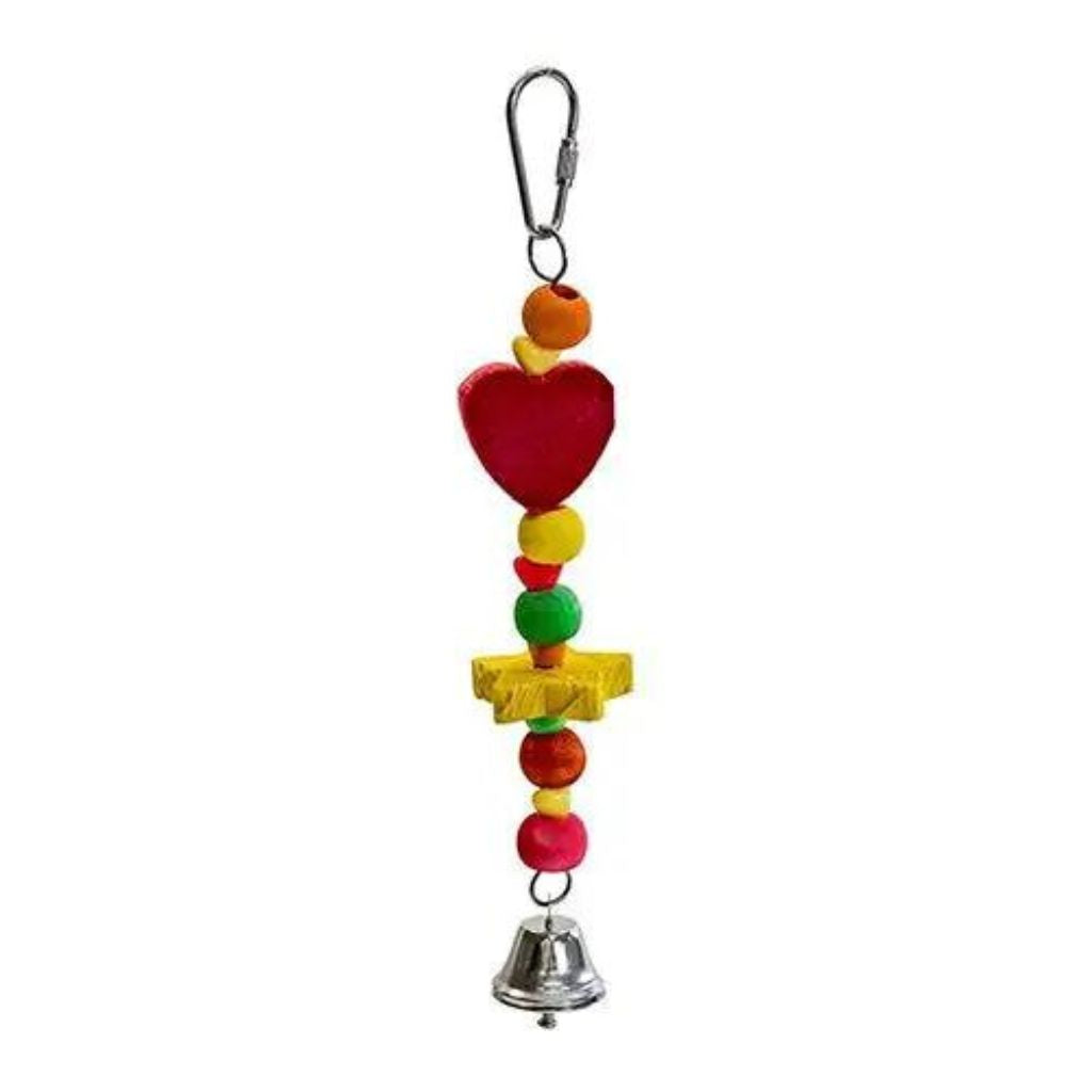 Caitec Bird Toy Balls and Hearts