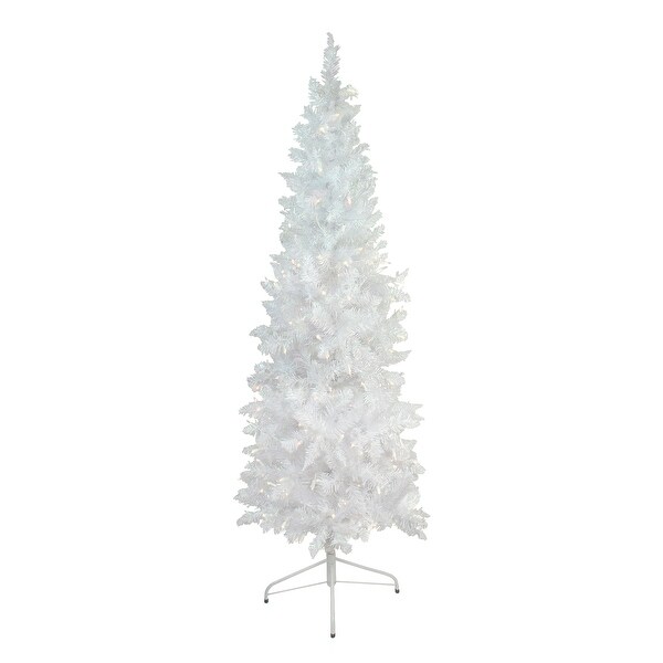 6' Glimmer Iridescent Spruce Artificial Christmas Tree