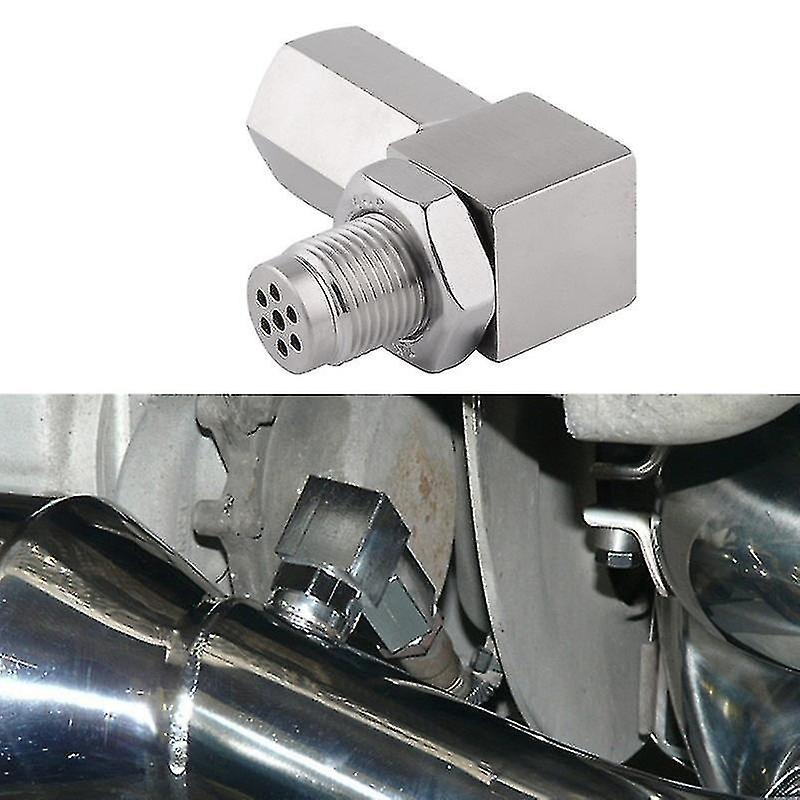 Universal Oxygen Sensor Extender 90 Degree 02 Bung Extension Catalytic Converter O2 Oxygen Sensor Spacer