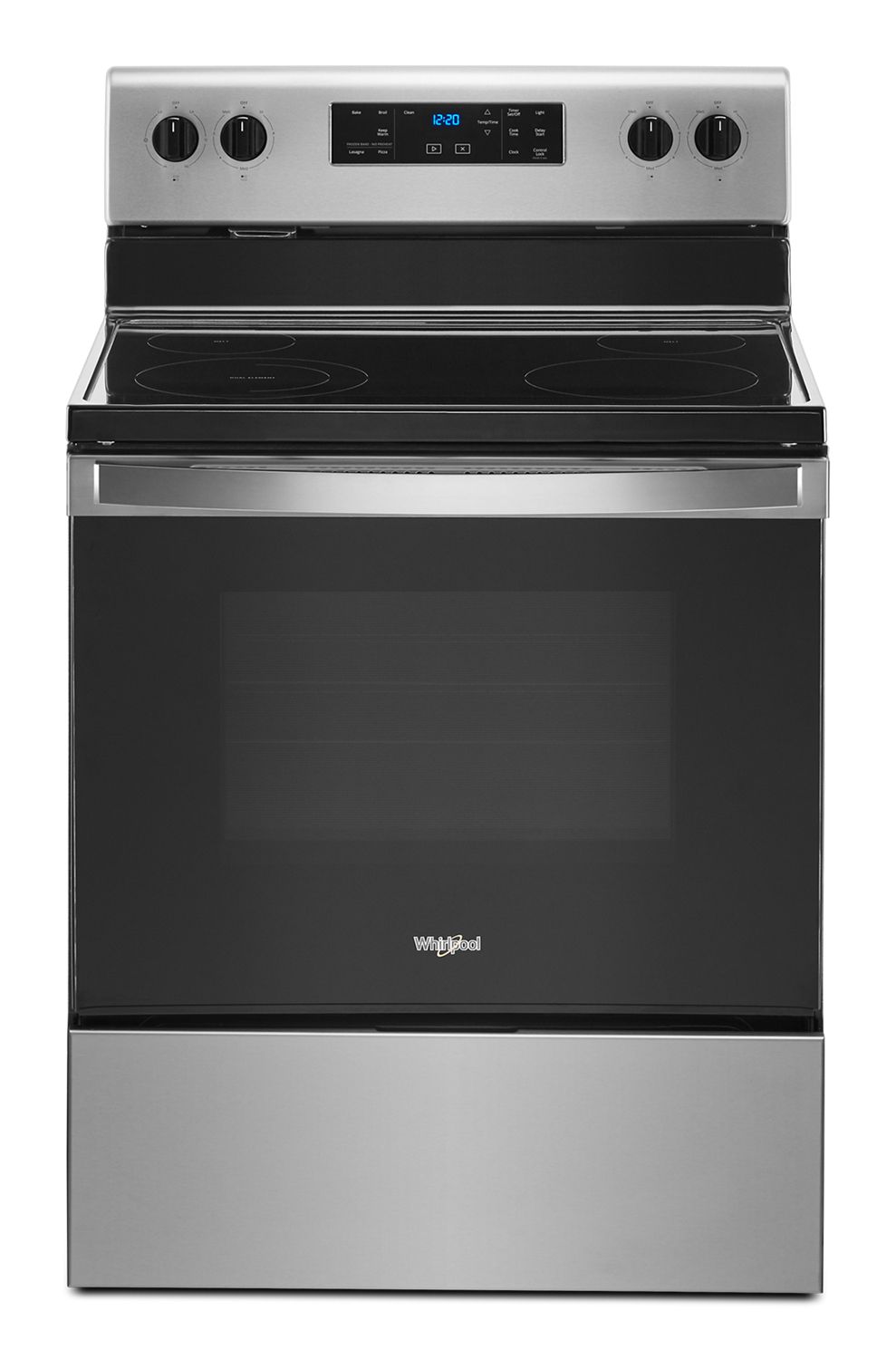 Whirlpool 5.3 Cu. Ft. Stainless Steel Electric Range With Frozen Bake Technology