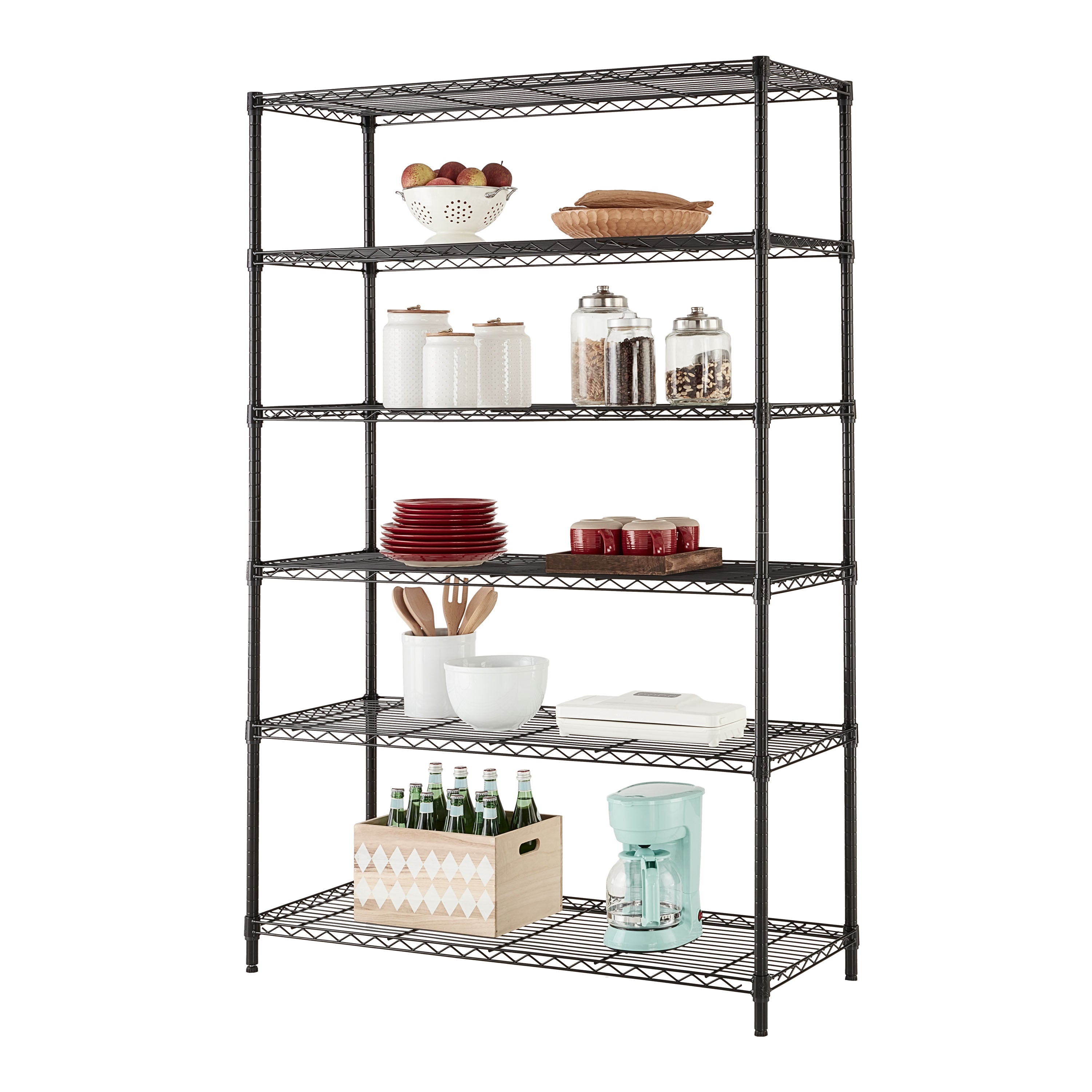 Hyper Tough 6 Tier Wire Shelf Unit 18