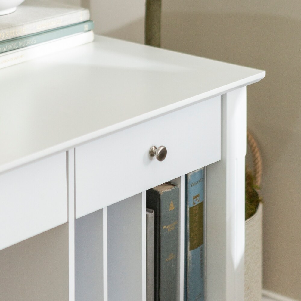 Middlebrook 48 inch Computer Storage Desk   White