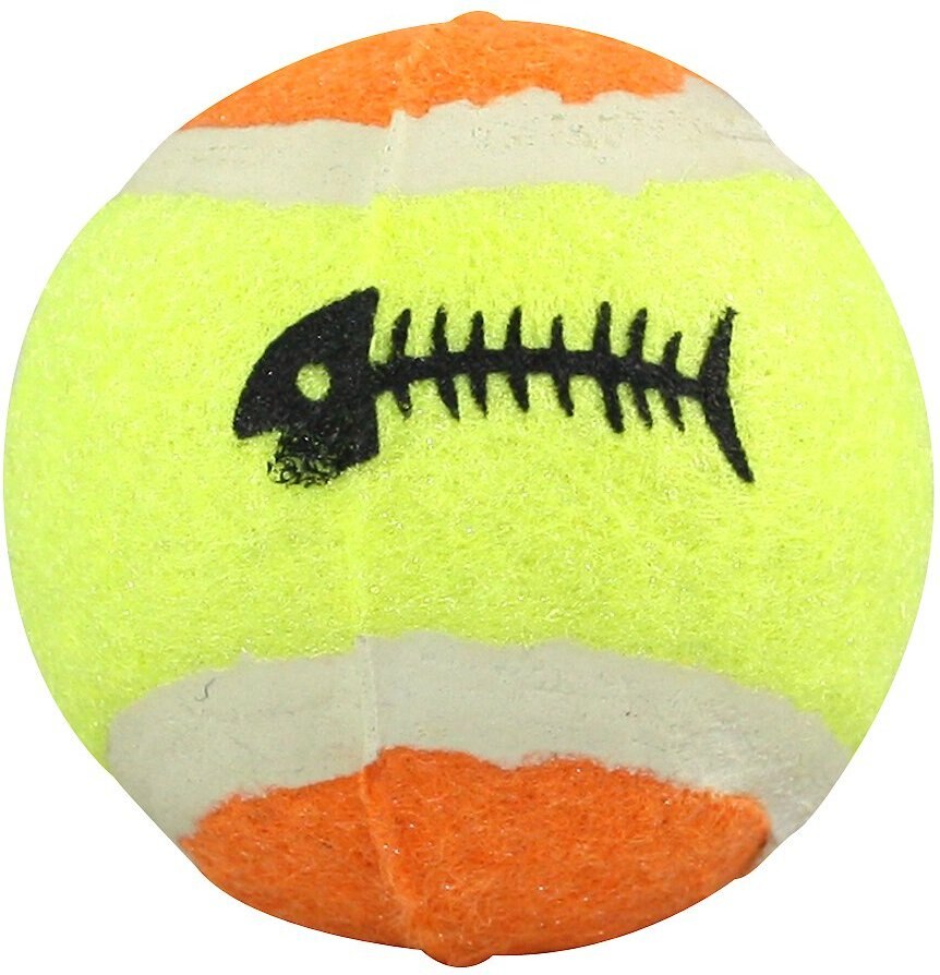 Ethical Pet Mini Tennis Balls Cat Toy with Catnip