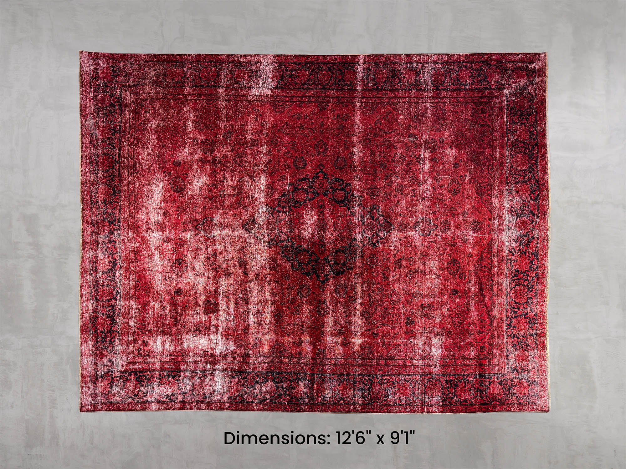 Namaste Rug -  Red 12'6 x 9'1