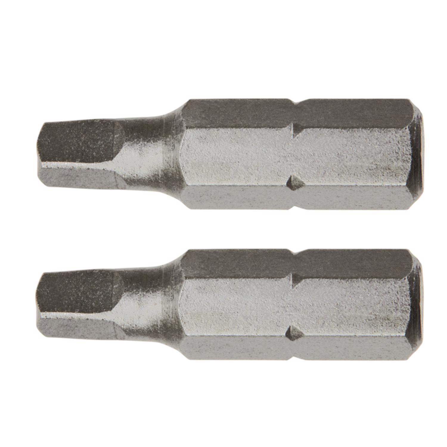 Irwin Square #3 X 1 in. L Insert Bit S2 Tool Steel 2 pk