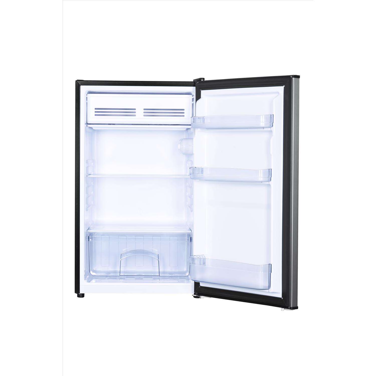 Danby Diplomat 4.4 ft Silver Stainless Steel Compact Refrigerator 115 W