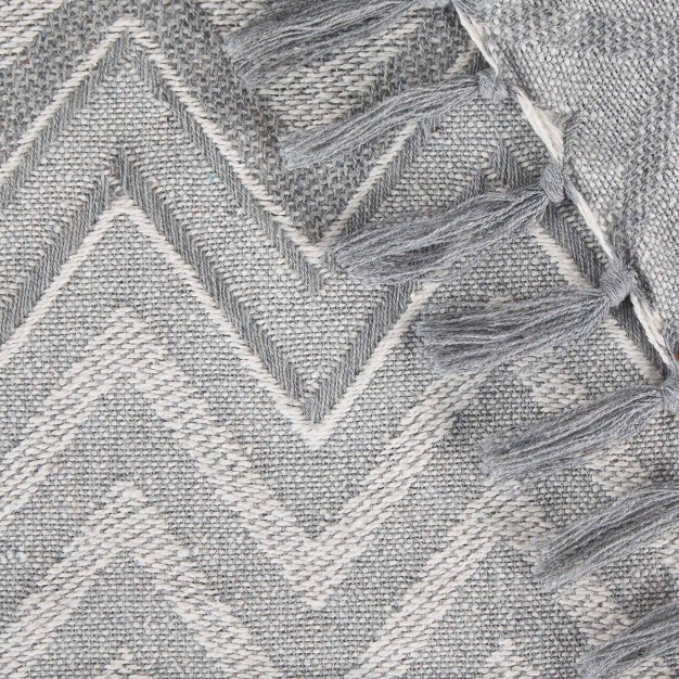 Zig zag Chevron Throw Blanket Design Imports