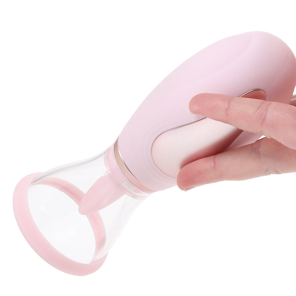 Pumped Enhance Vulva & Breast Pump in Pink