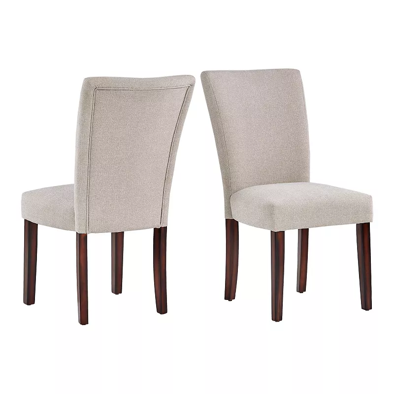 HomeVance Salma Parson Dining Chair 2-piece Set