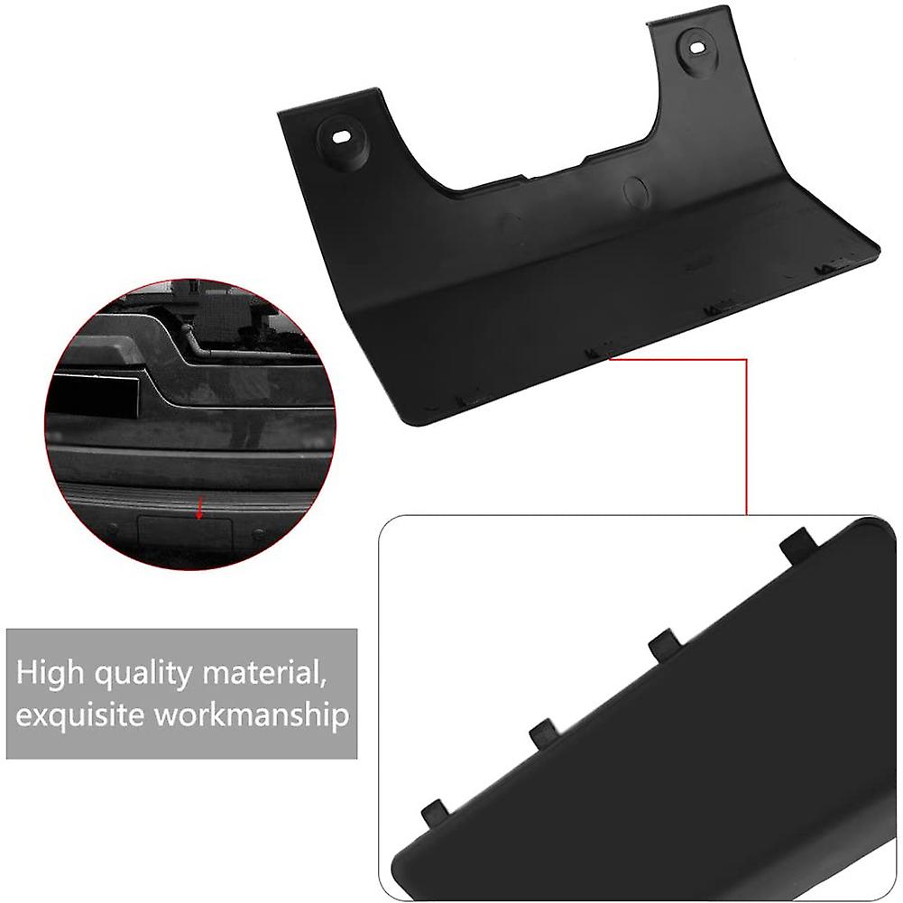 Rear Bumper Towing Eye Hook Cover With Clips For Land Rover Lr3 Discovery 3 Lr4 Discovery 4 05-12 Dpo500011pcl Black