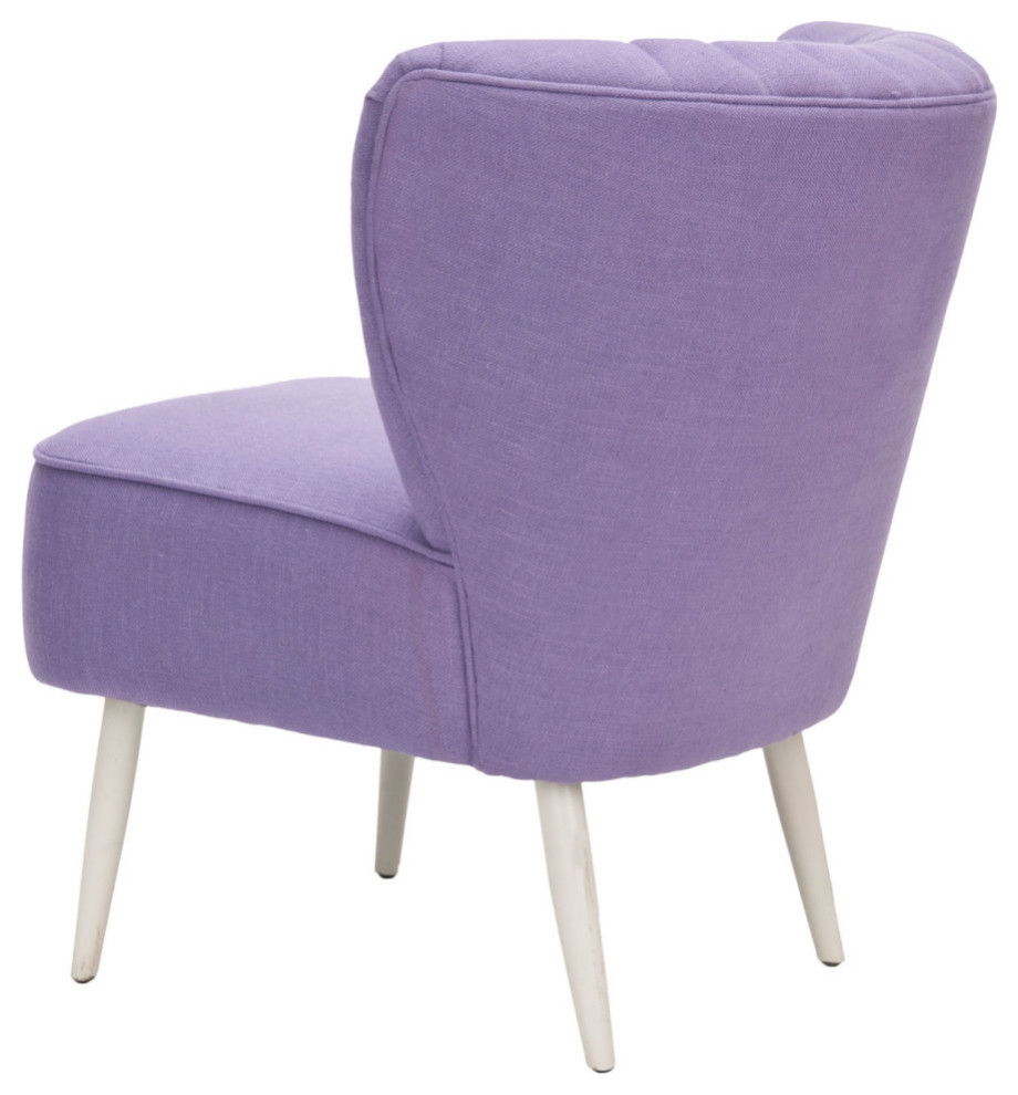 Lori Accent Chair Lavender   Midcentury   Armchairs And Accent Chairs   by V.S.D Furniture  Houzz