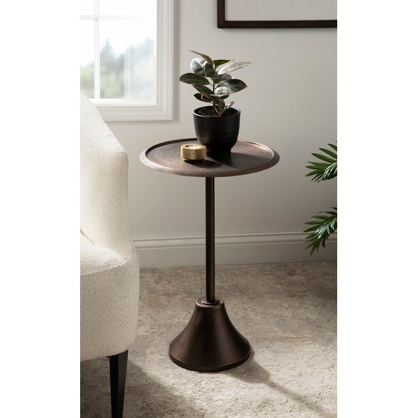 Kate and Laurel Sanzo Metal Side Table