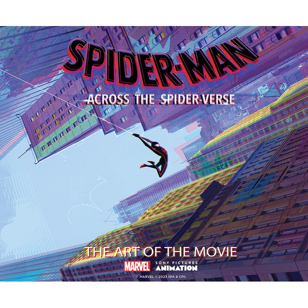 Spider man Across The Spider verse The Art Of The Movie By Ramin Zahed hardcover