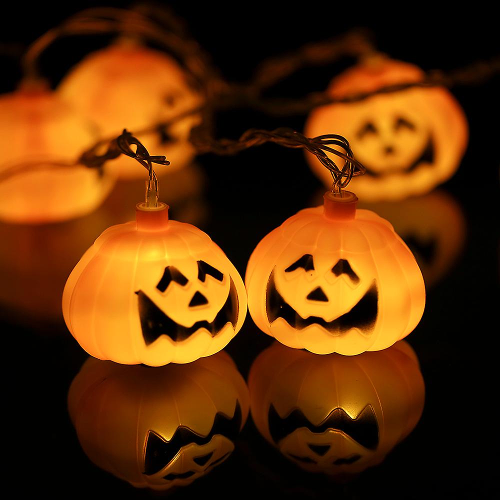 20leds 16.4ft Pumpkin String Light Lamp For Halloween Christmas Party Festival Decoration No.236664