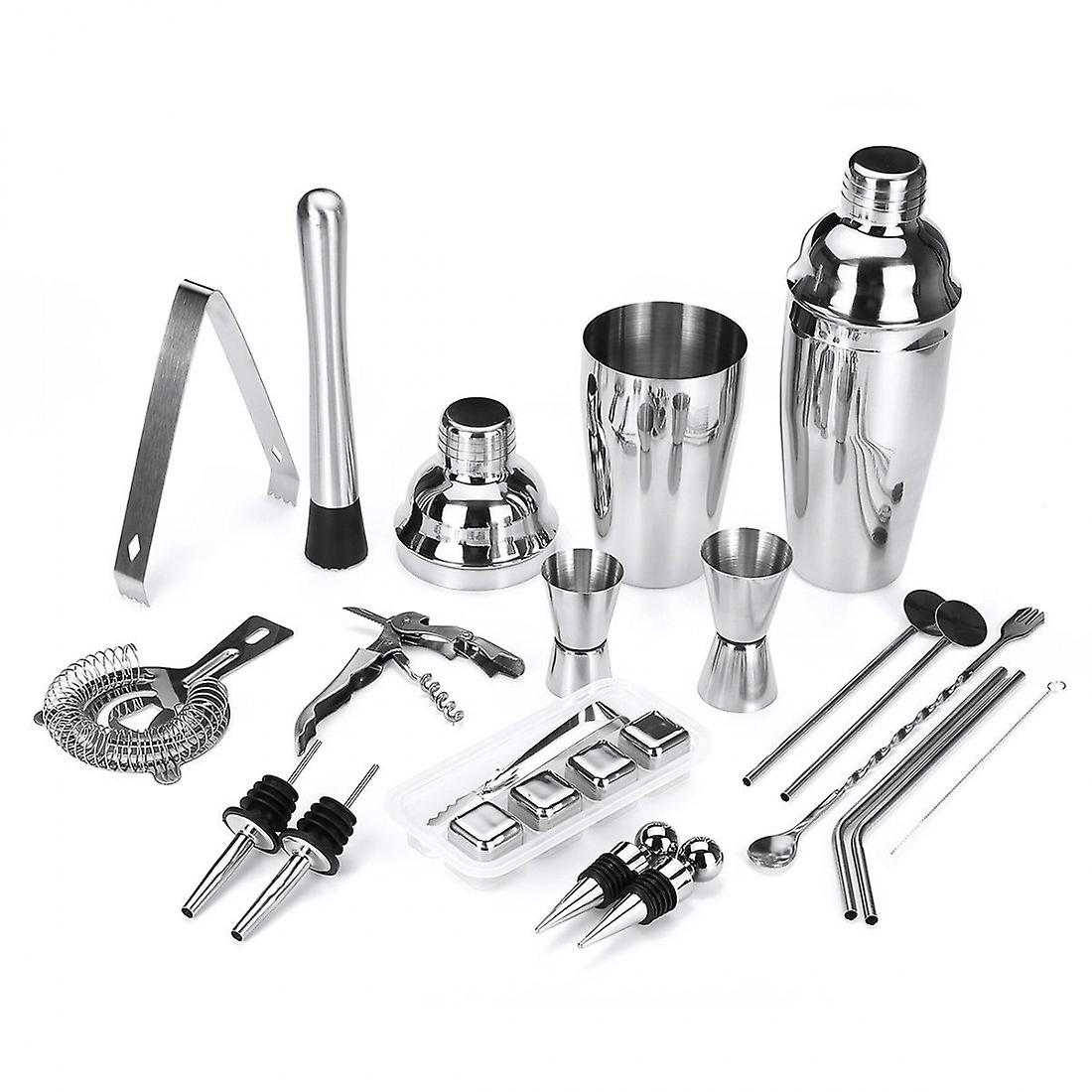 22pcs Cocktail Xixing Tool Alcohol Blending Set Cocktail Mixing Tools Cocktail Shaker Cocktail Set