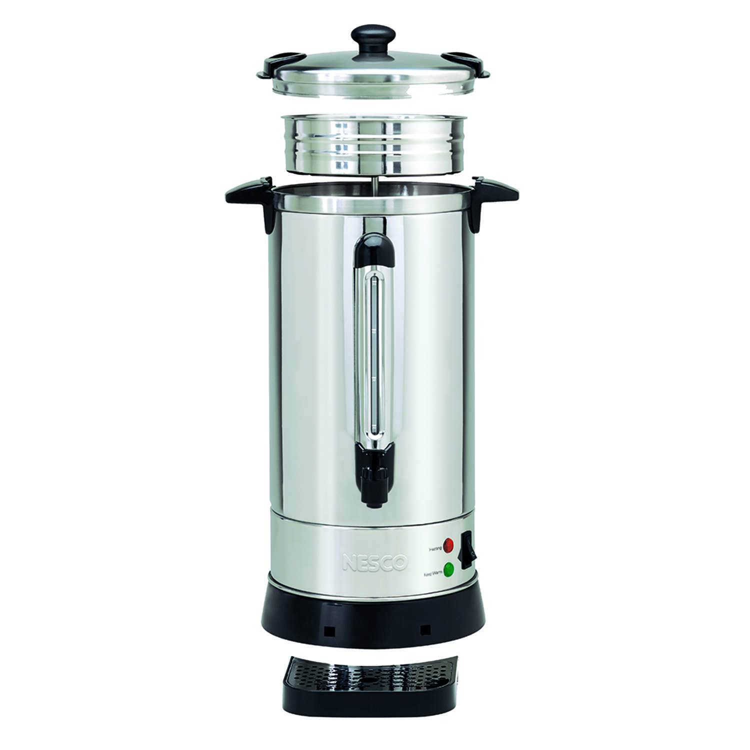 Nesco 50 cups Black/Silver Coffee Urn