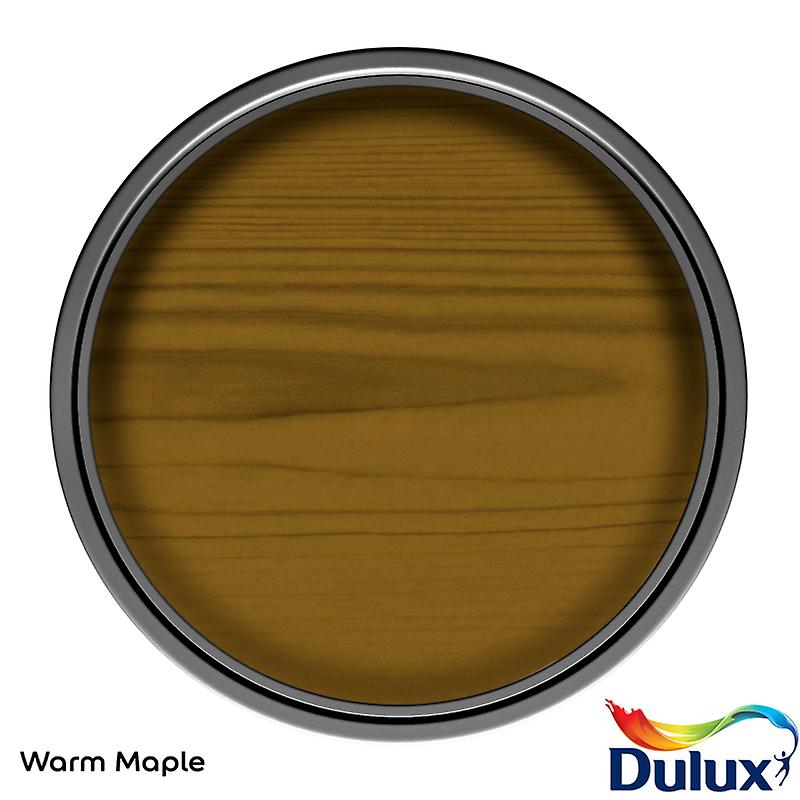 Dulux Woodsheen Stain andamp; Varnish 250ml Warm Maple