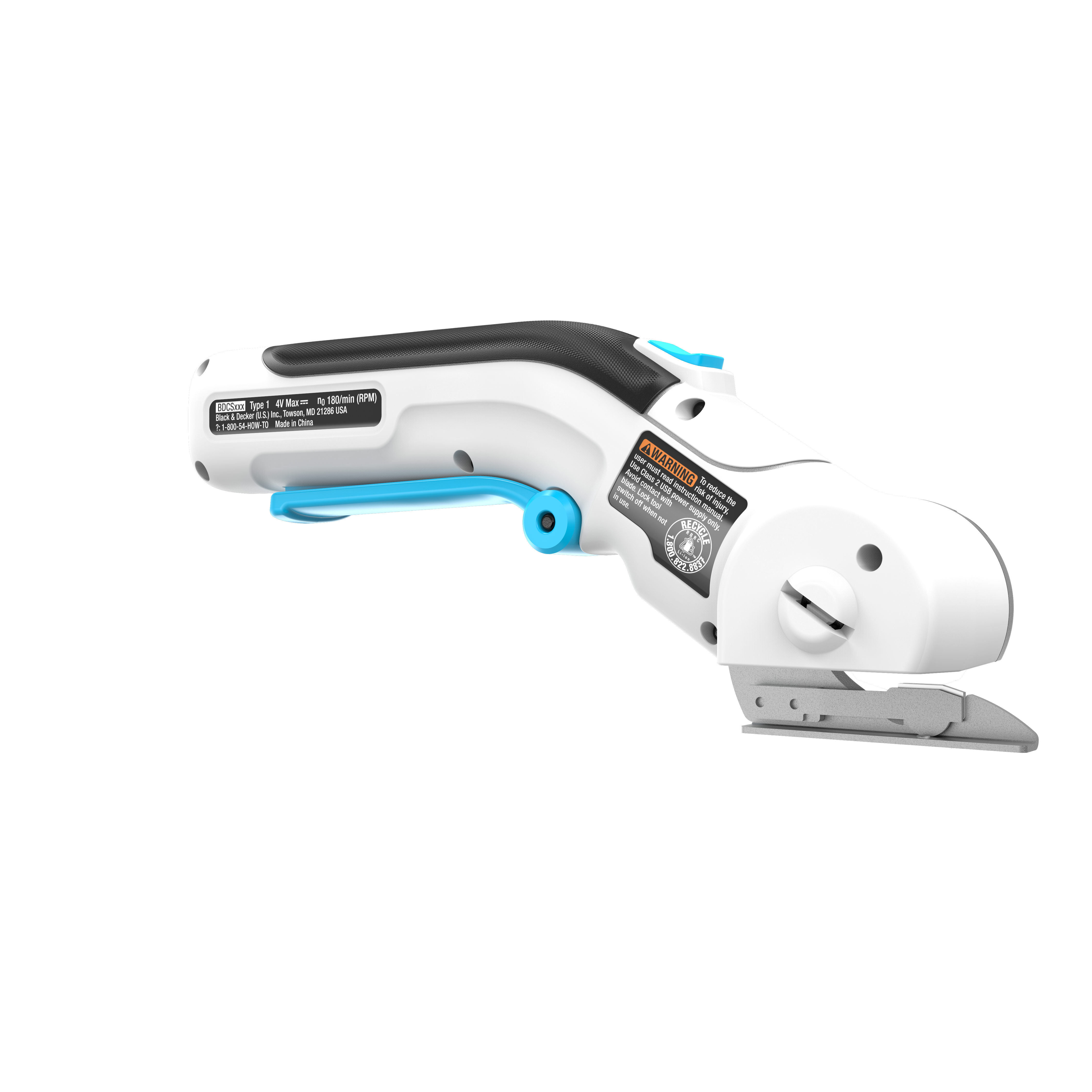 4V MAX* Cordless Rotary Cutter, USB Rechargeable