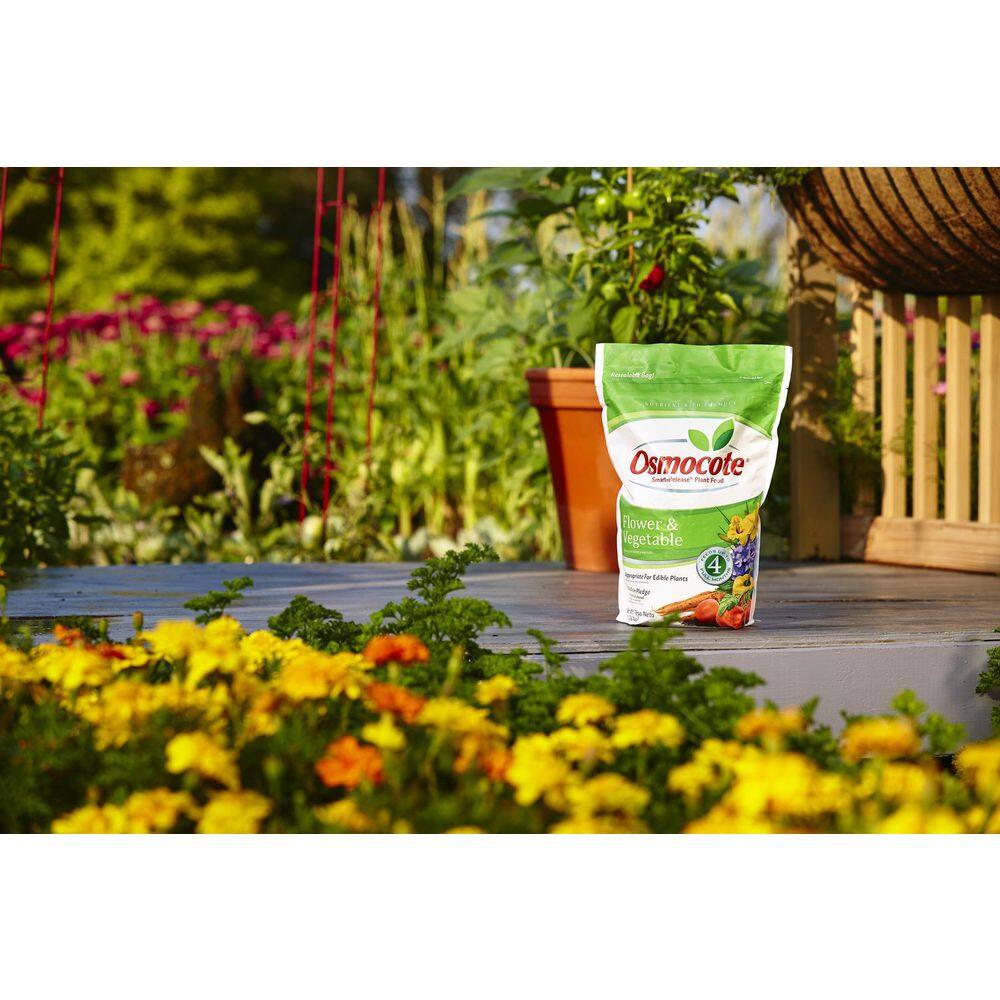 Osmocote Smart-Release 8 lbs. Plant Food Flower and Vegetable 277960