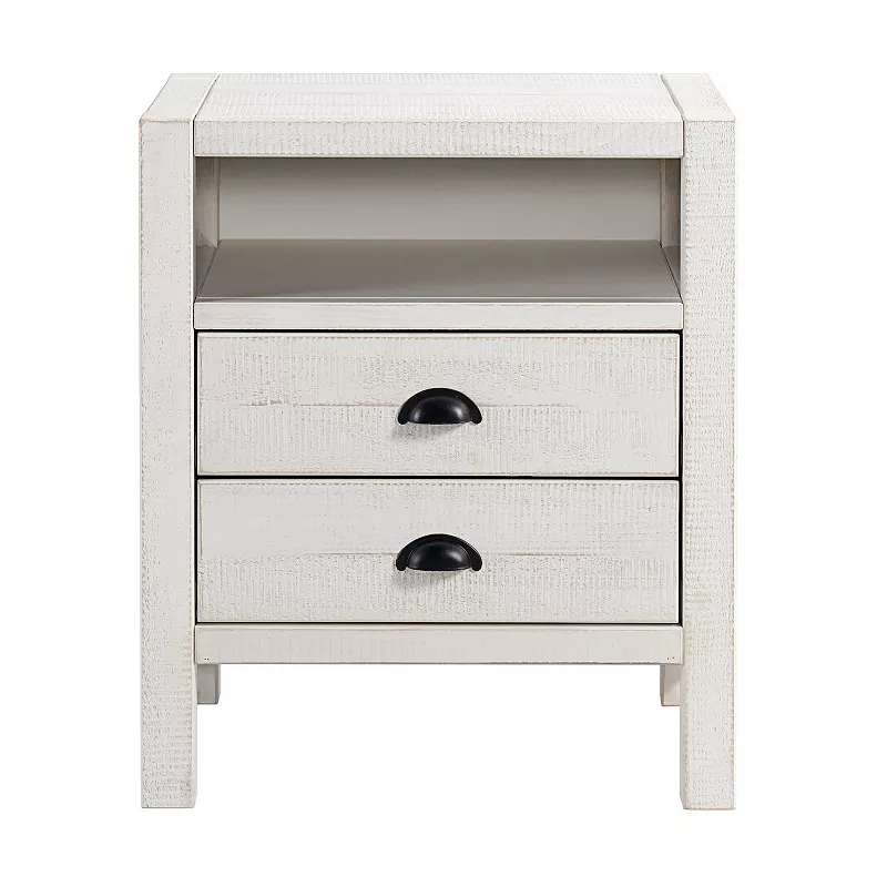 Alaterre Furniture Windsor 2 Drawer Nightstand