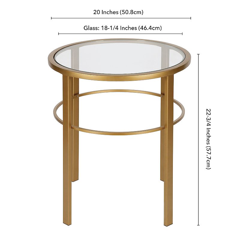 Finley and Sloane Gaia Round Side Table