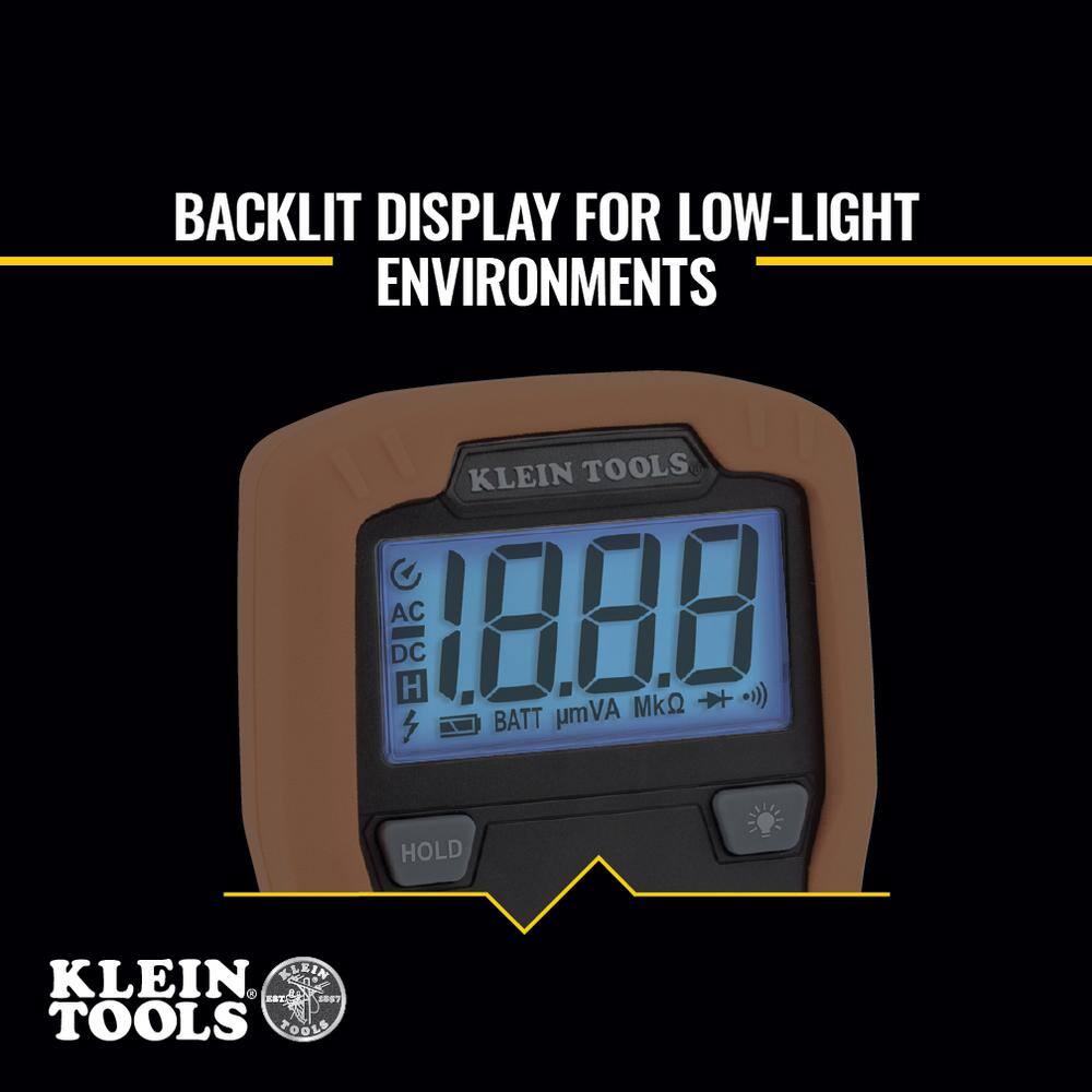 Klein Tools 600-Volt Digital Multi-Meter Manual-Ranging MM325