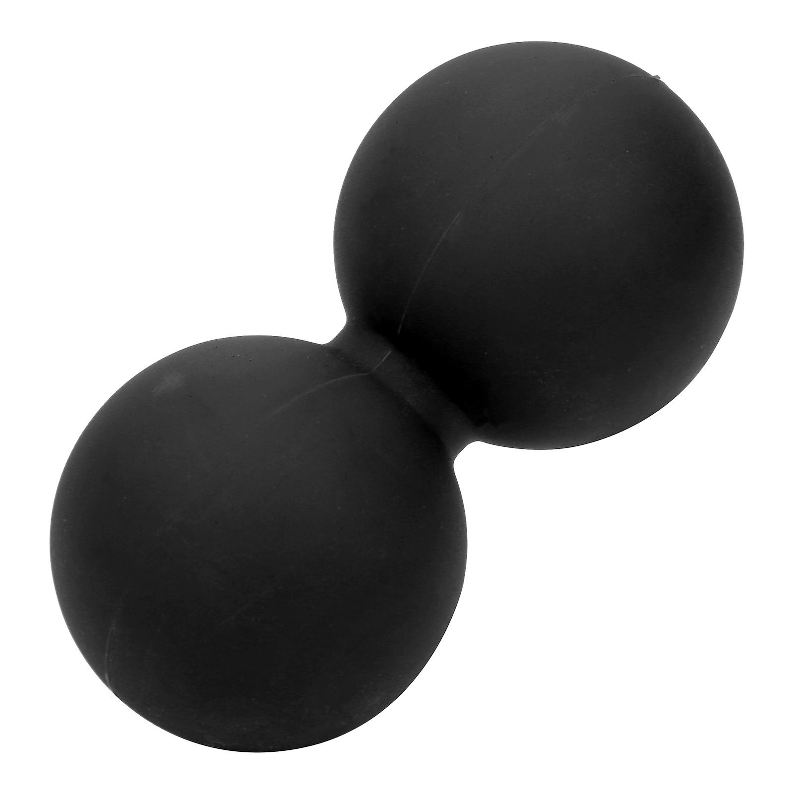 Silica Gel Exercise Peanut Ball Yoga Gym Fitness Body Relax Massage Ball Relieve Painblack