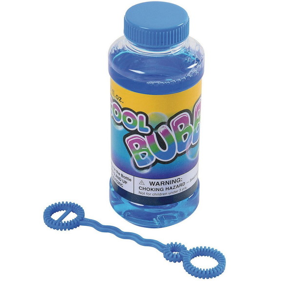 US Toy 8 oz Cool Blowable Bubbles