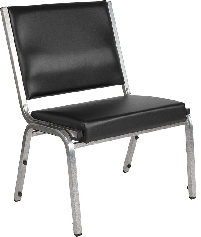 1500 lb. Rated Black Antimicrobial Vinyl Bariatric Medical Reception Chair   Contemporary   Armchairs And Accent Chairs   by Interiortradefurniture  Houzz