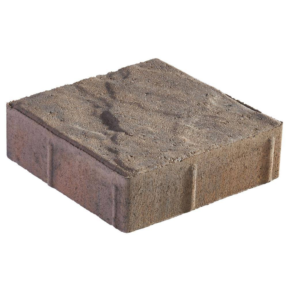 Pavestone Panorama Demi 3-pc 7.75 in. x 7.75 in. x 2.25 in. Heritage Buff Concrete Paver (240 Pcs.  103 Sq. ft.  Pallet) 36767