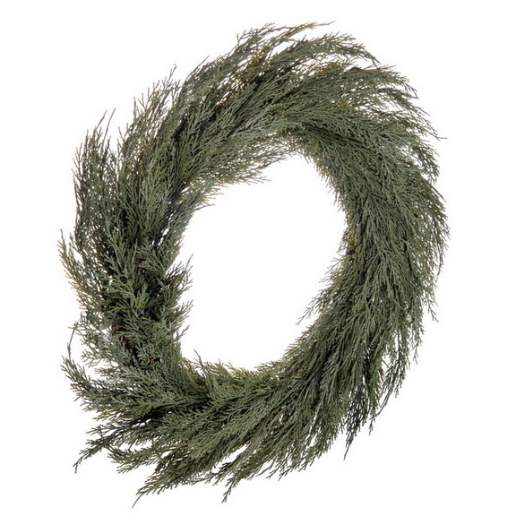 Vickerman EH214026 26 Green Cedar Wreath