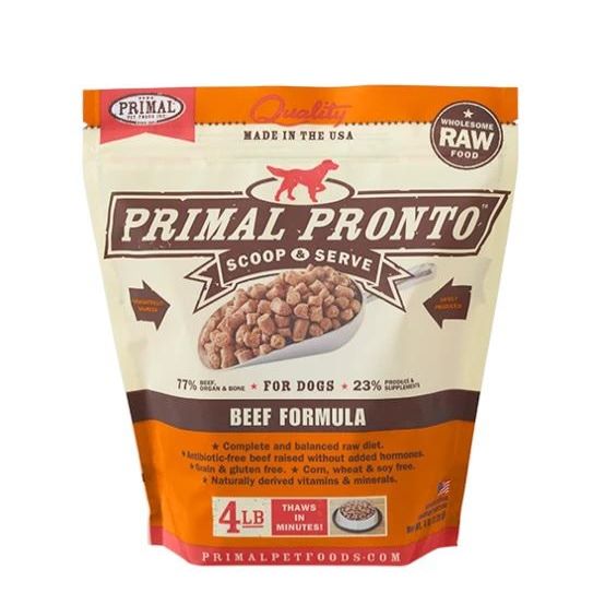 Beef Formula Raw Frozen Dog Food