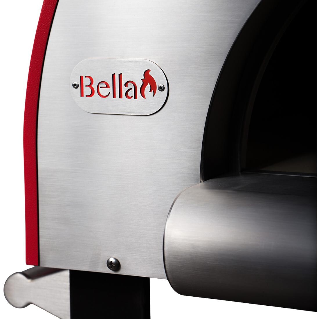 Bella Grande 36-Inch Outdoor Wood-Fired Pizza Oven On Cart