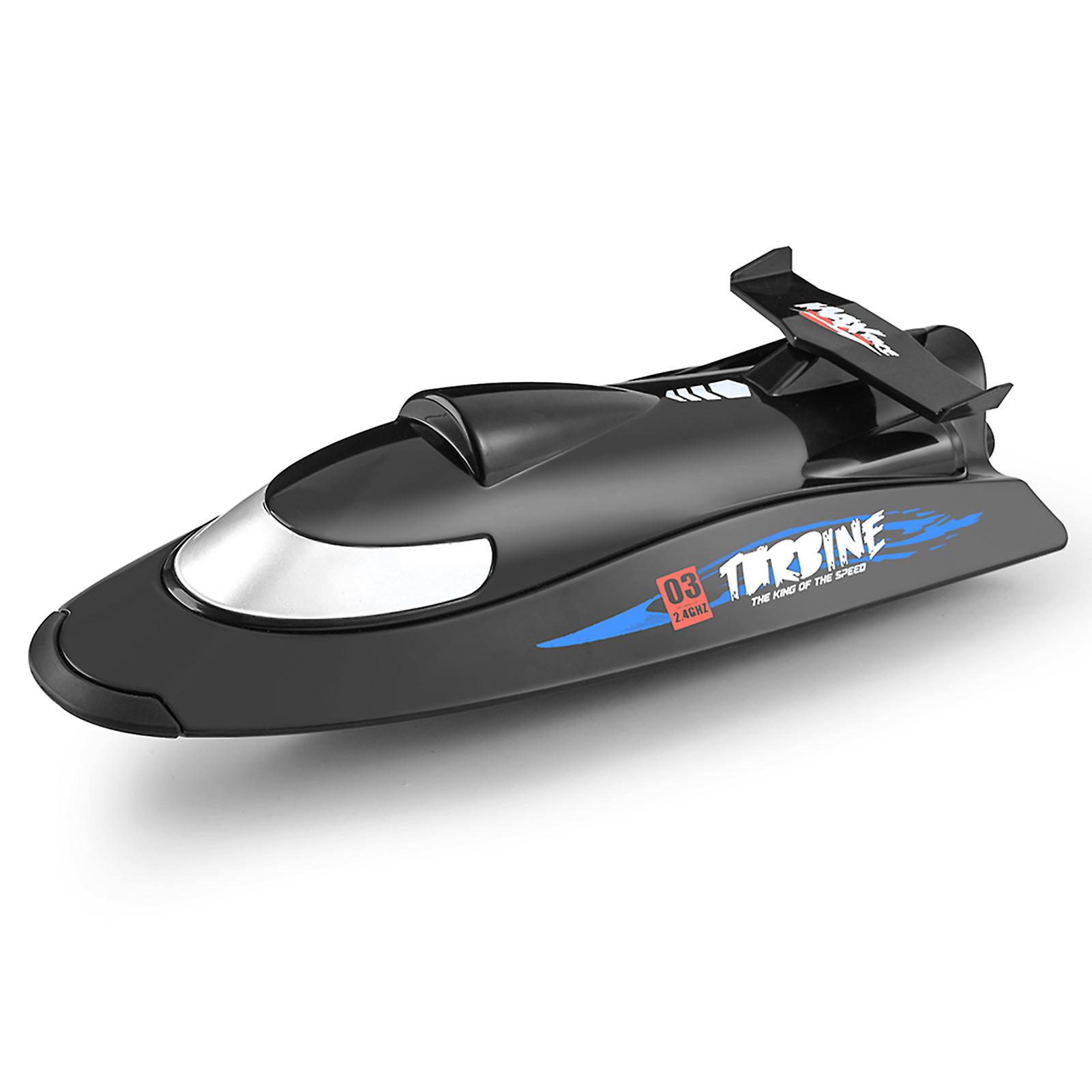 Flytec V009 Remote Control Boats 2.4g 30km/h Turbine Drive Rc Boat 3 Speeds Adjustable Over Distance Warning Self-righting Rc Toy Gift For Kids Adults