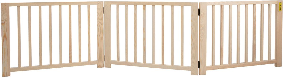 Coziwow by Jaxpety 3 Panel Freestanding Dog Gate