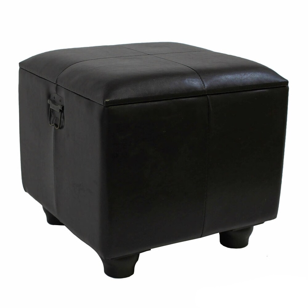 International Caravan Carmel Square Storage Ottoman