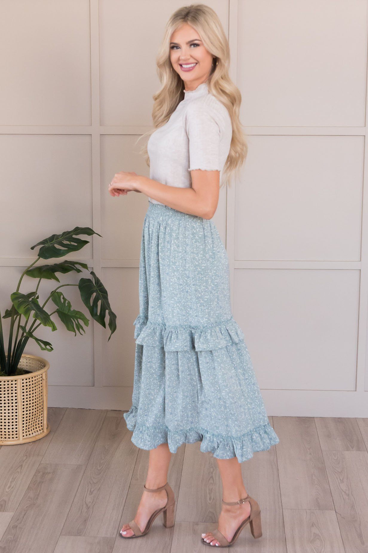 Delightful Day Modest Skirt