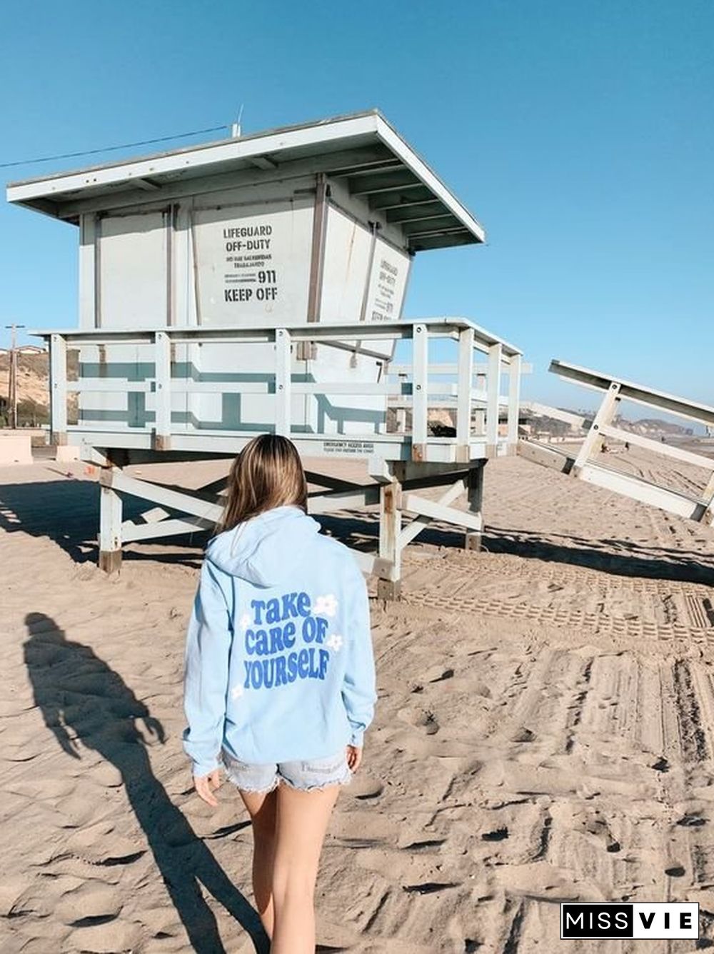 Take Care Of Yourself Print Women's Hoodie