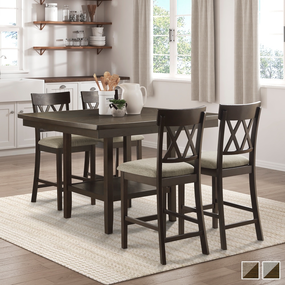 Artena 5 Piece Counter Height Dining Set