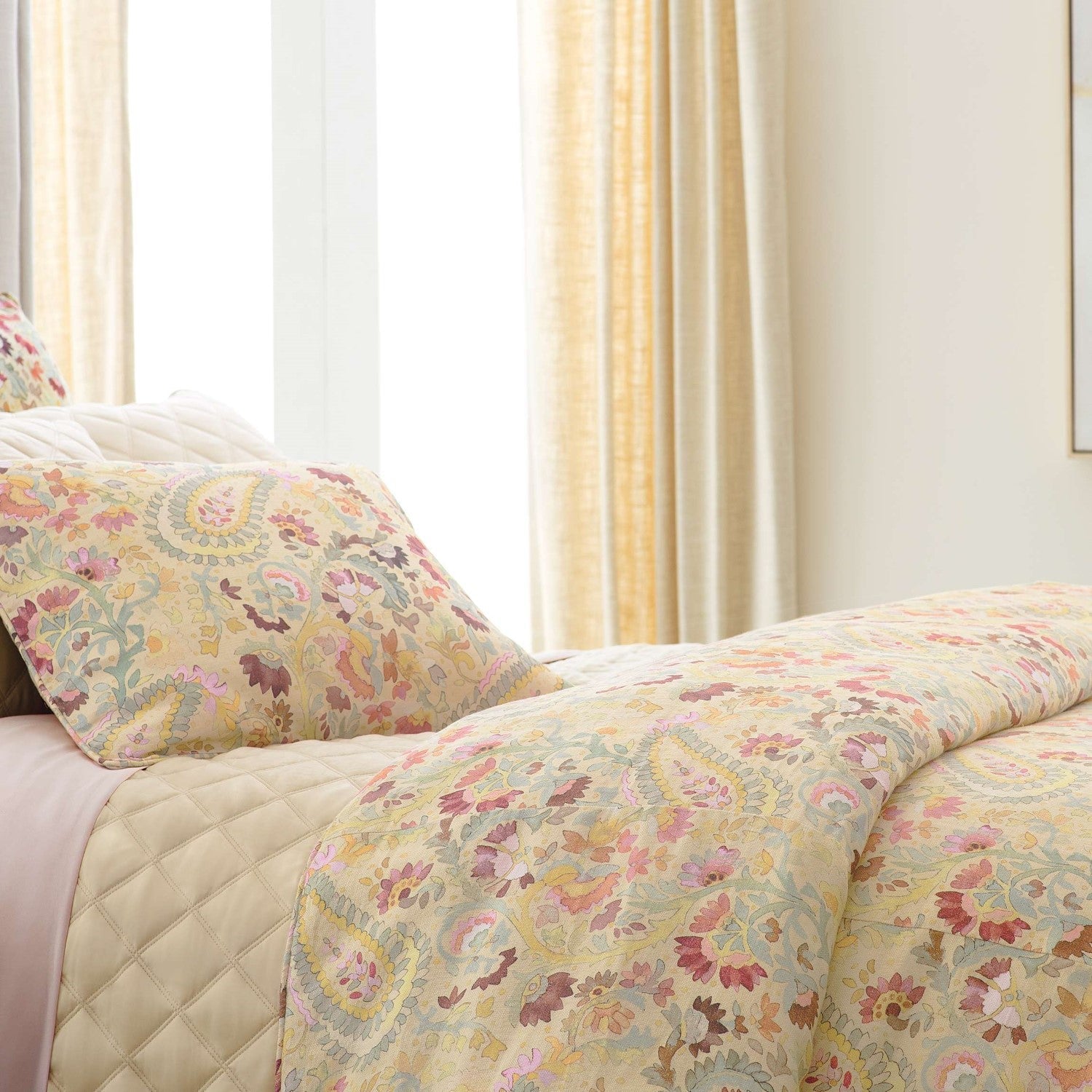 Ines Linen Multi Duvet Cover