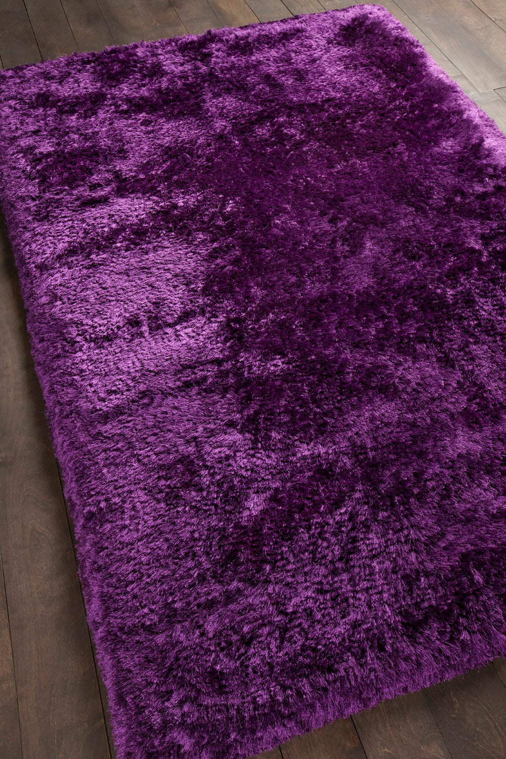 Giulia Purple Hand Woven Shag Rug