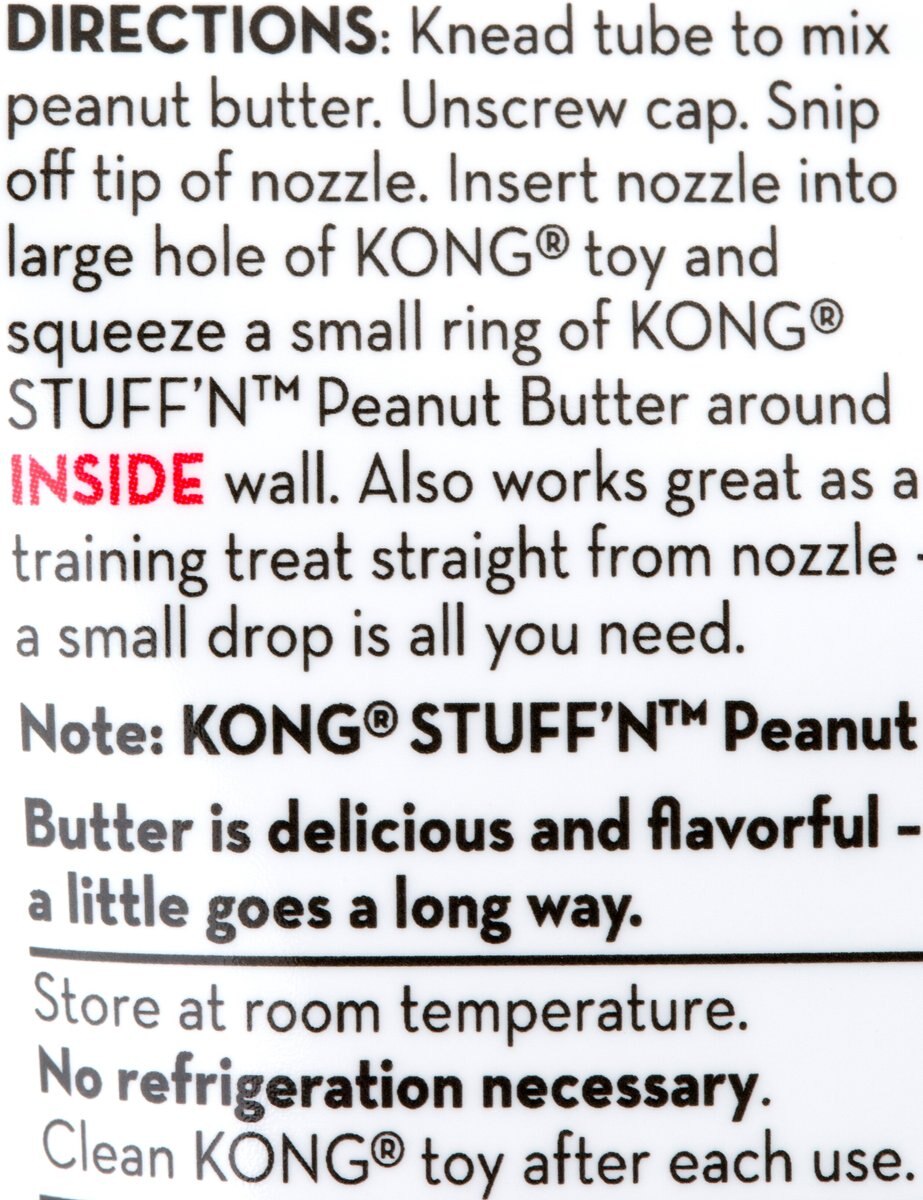 KONG Stuff'N Real Peanut Butter Dog Treat