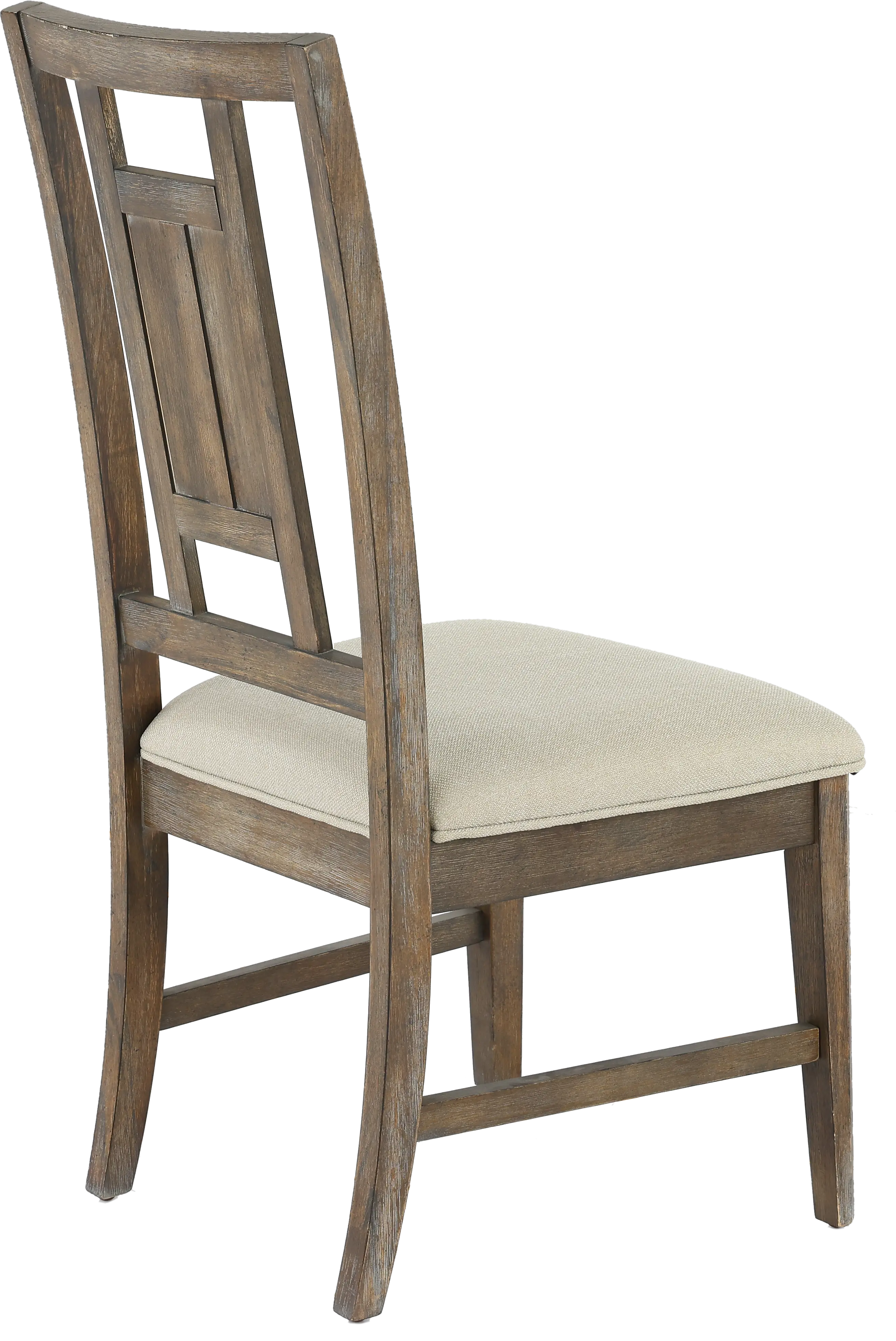 Artisan Prairie Gray Lattice Back Dining Room Chair