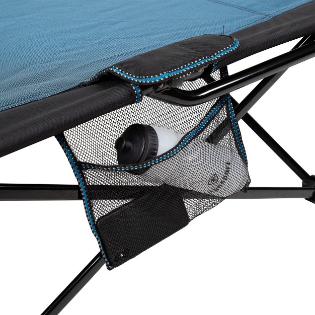 Stansport Heavy Duty Camp Cot Blue