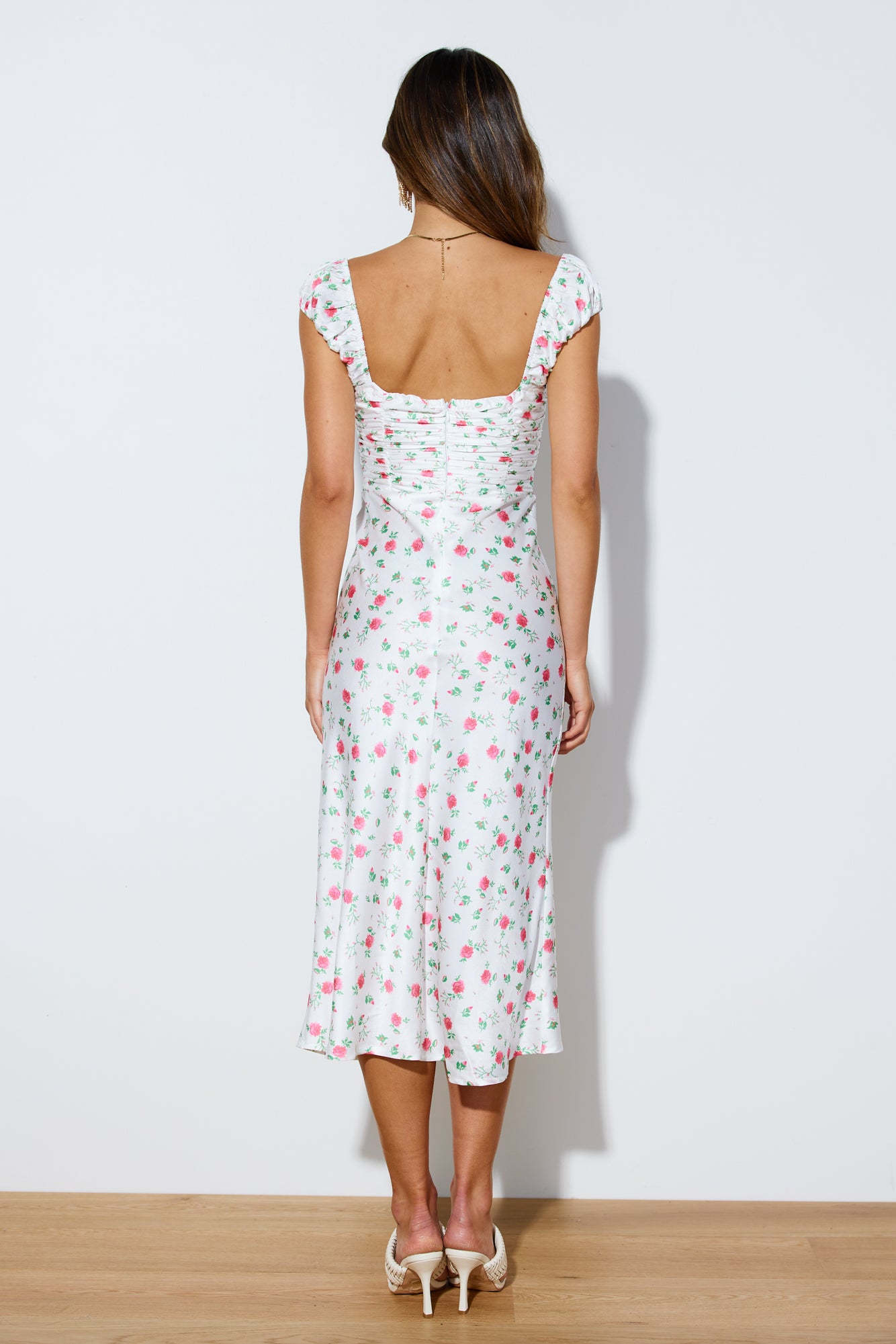 Feel My Rhythm Midi Dress Floral